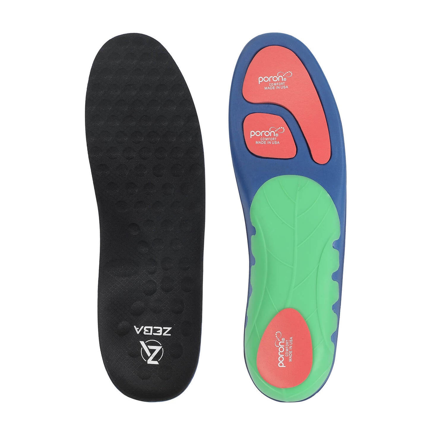 Zeba Arch Support Insoles (Size matches your shoe size order!)
