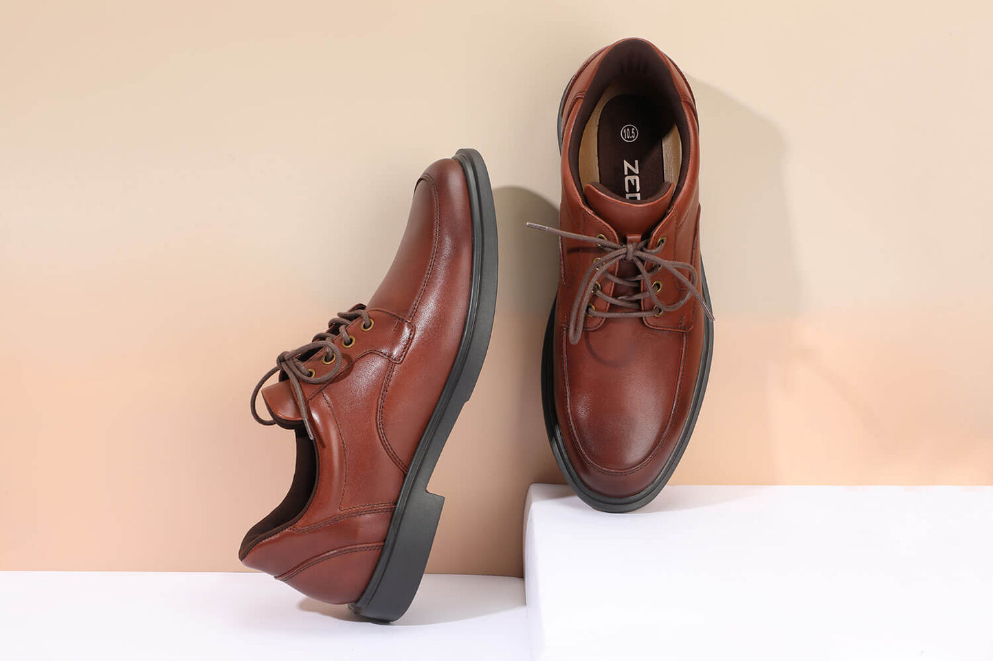 Easy on Dress Shoes (Medium and Extra Wide Available) (Sizes 7-16)