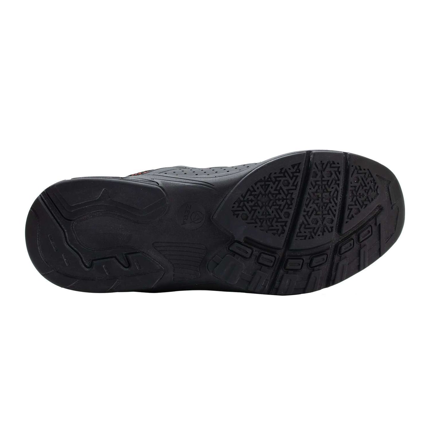 Obsidian Red Zeba Shoes Product Image Bottom Soles
