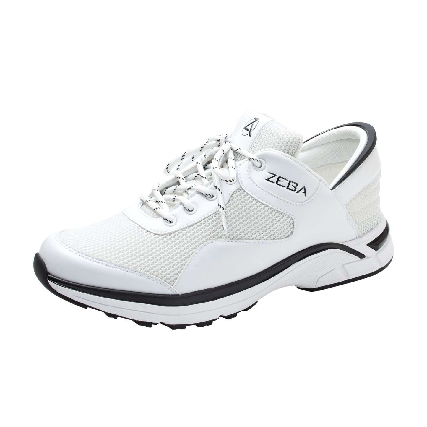Arctic White Zeba Shoe Product Image Laces