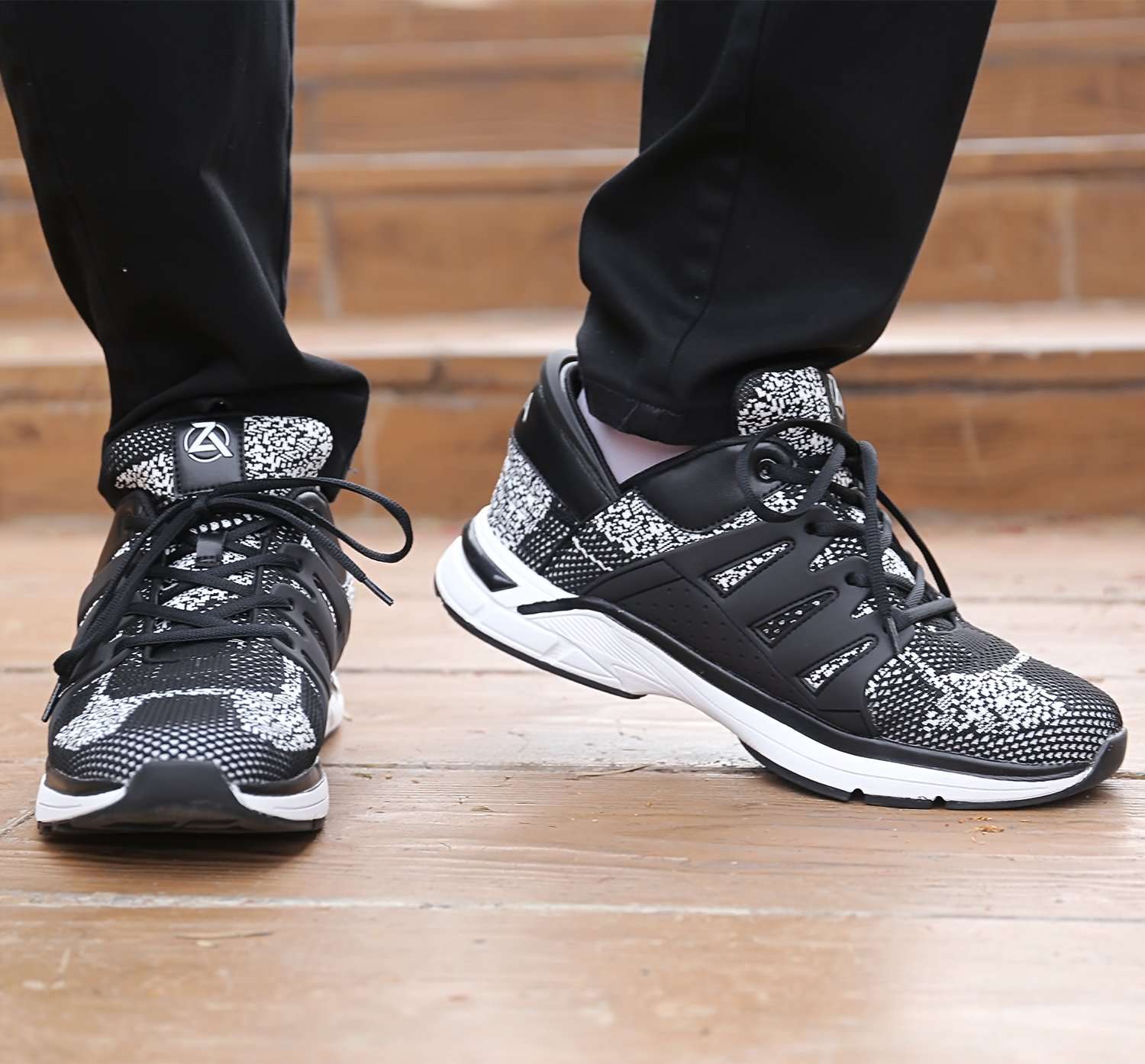 Ash White Zeba Shoe Product Image Demo Worn