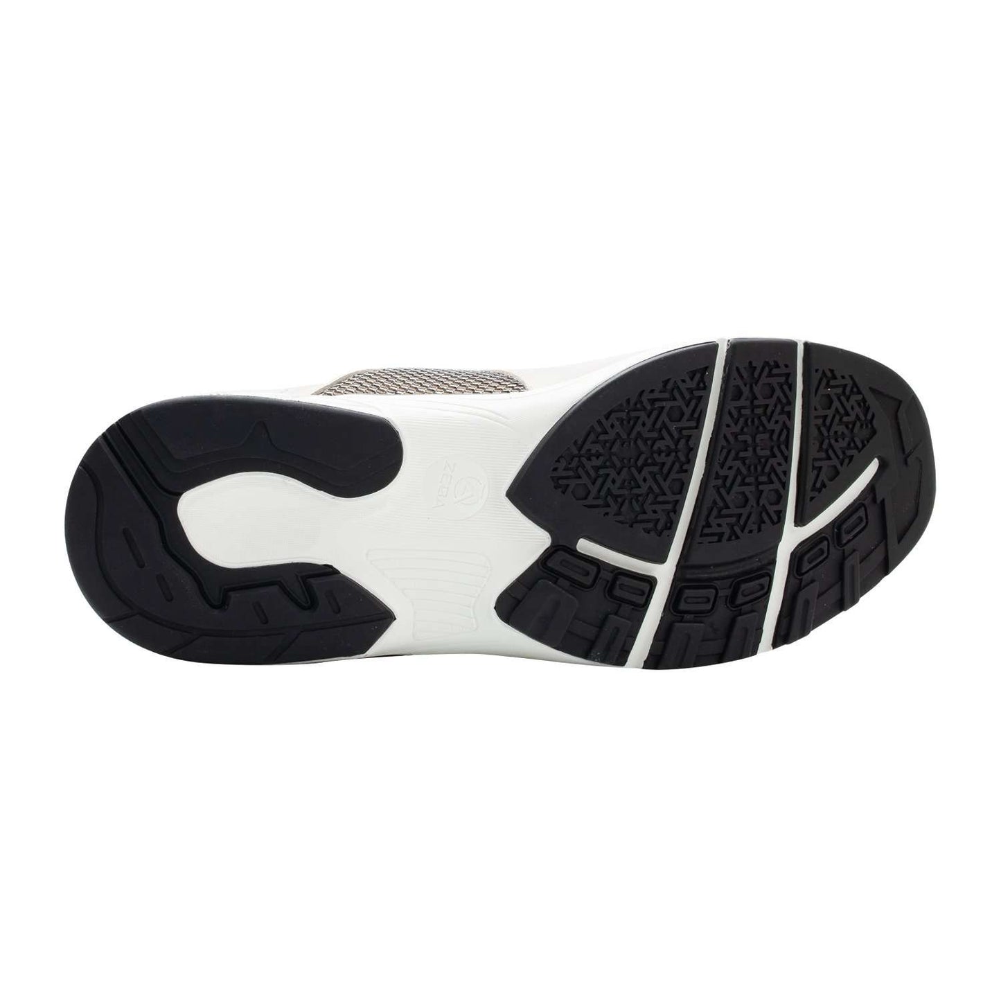 Beige Zeba Shoe Product Image Soles Bottom