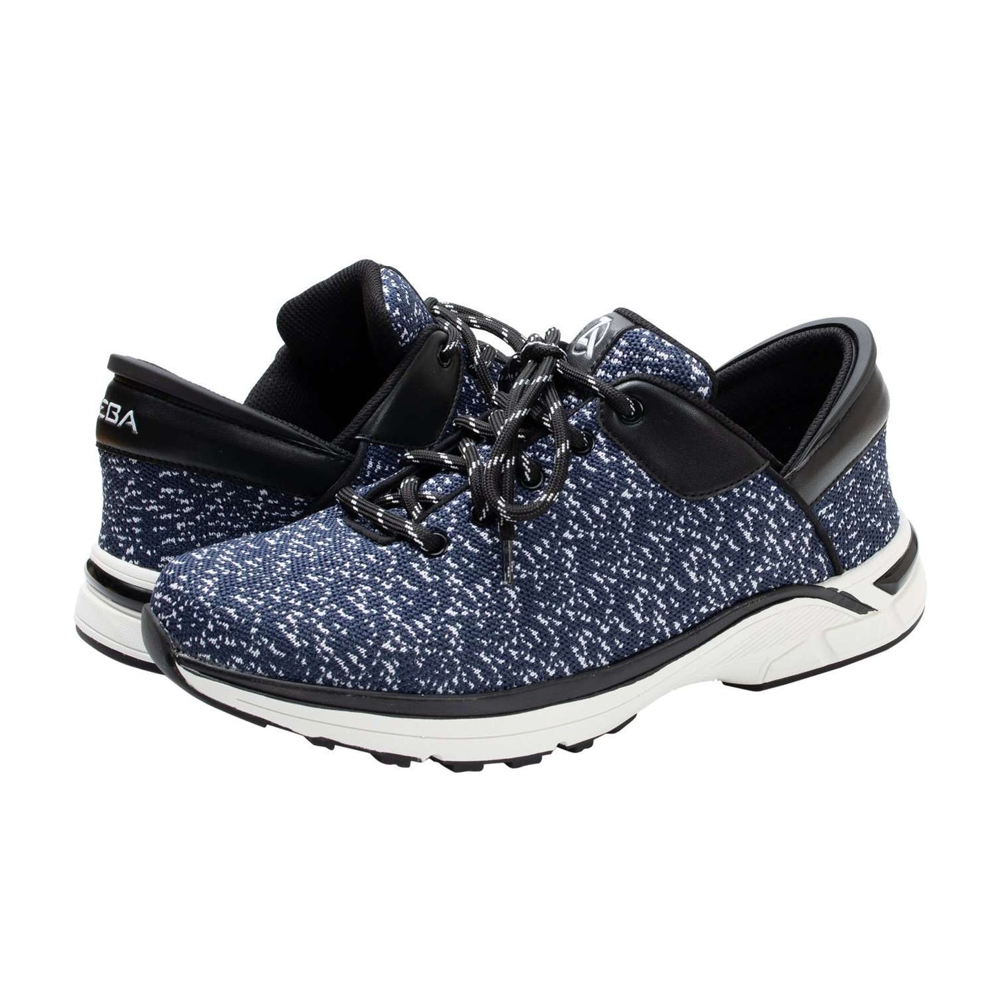 Midnight Blue Zeba Shoes Product Image Both Shoes