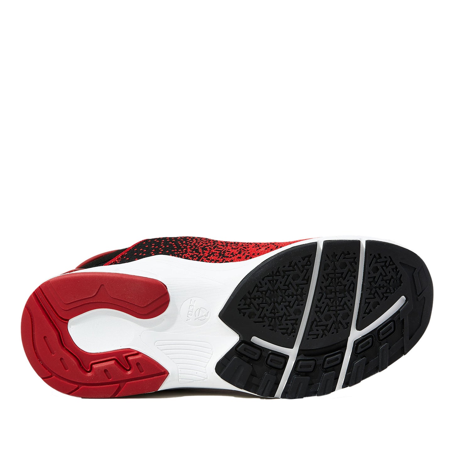 Cherry Red Zeba Product Image Side Bottom Sole