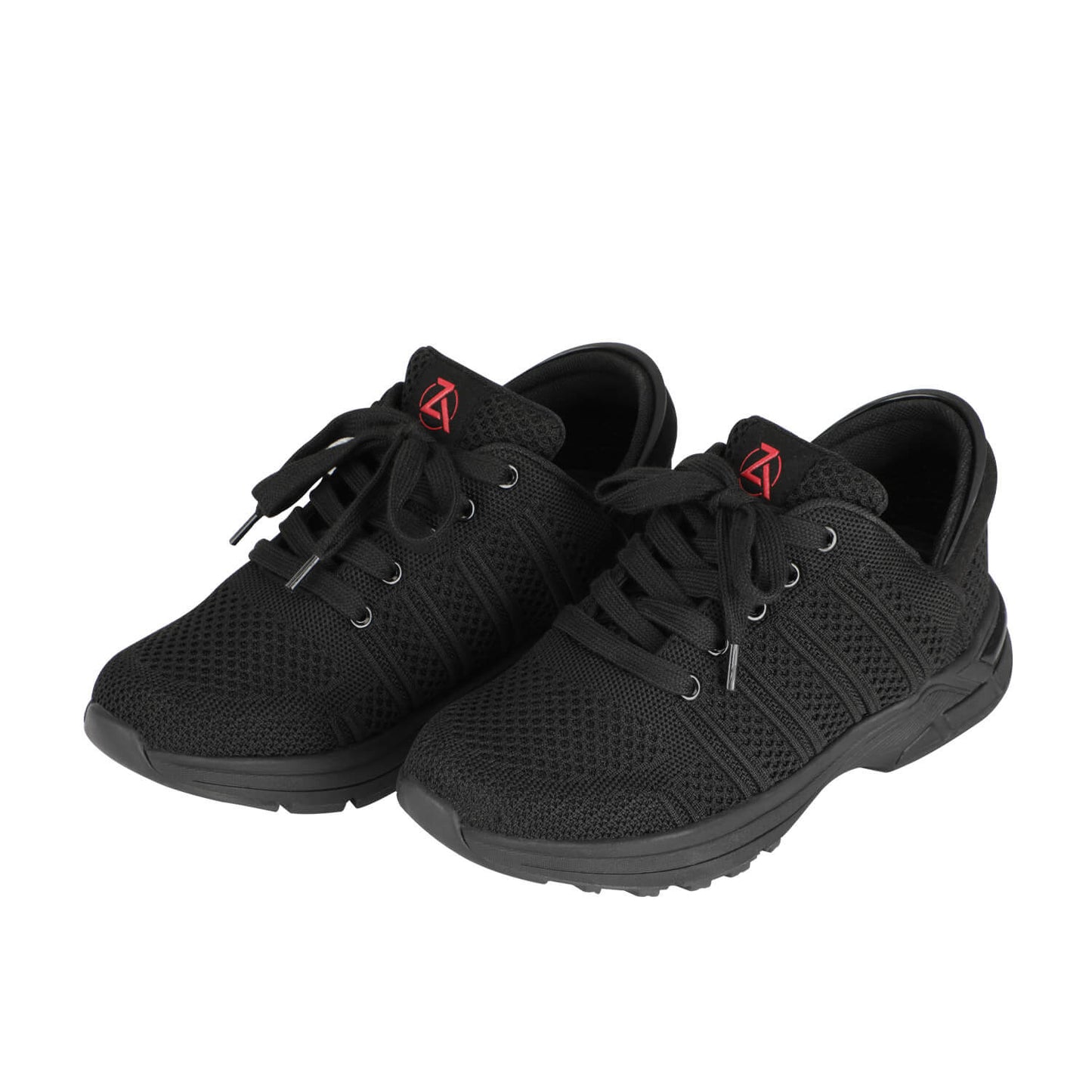 Black Ember Zeba Shoe Product Image Black Laces