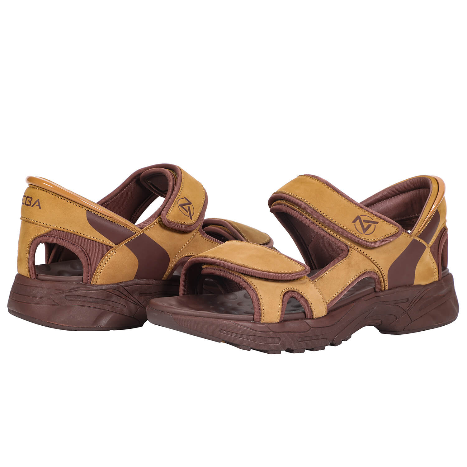 Buy Bata Men Tan Slip-On Sandals online