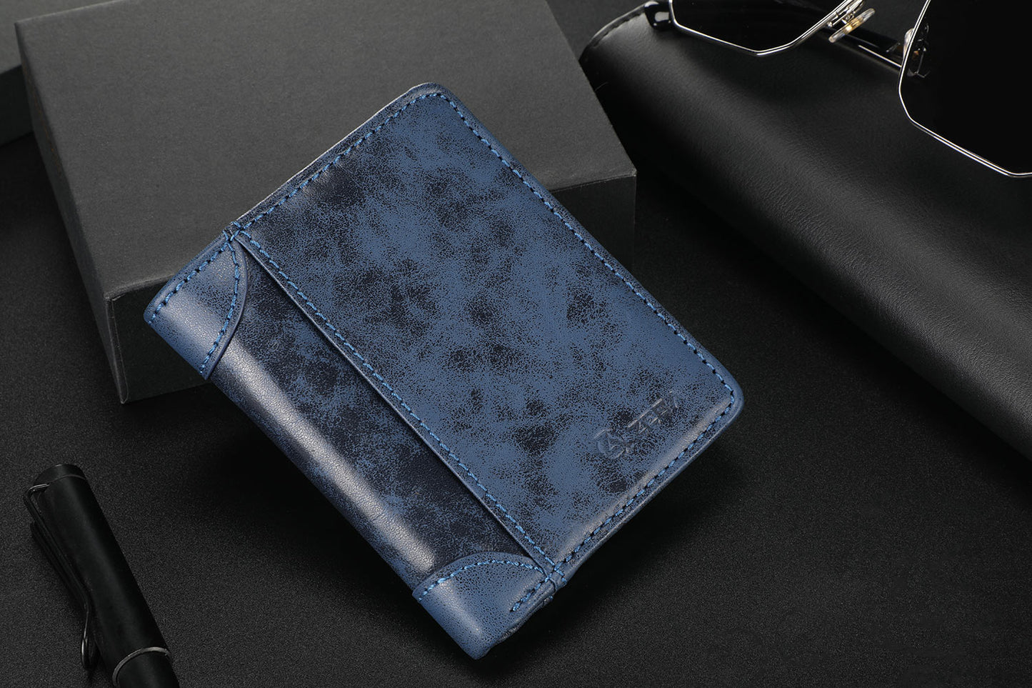 Zeba Premium Leather Trifold Wallet