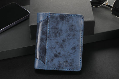 Zeba Premium Leather Trifold Wallet