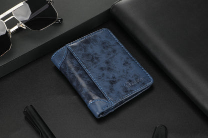 Zeba Premium Leather Trifold Wallet