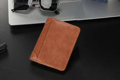 Zeba Premium Leather Trifold Wallet