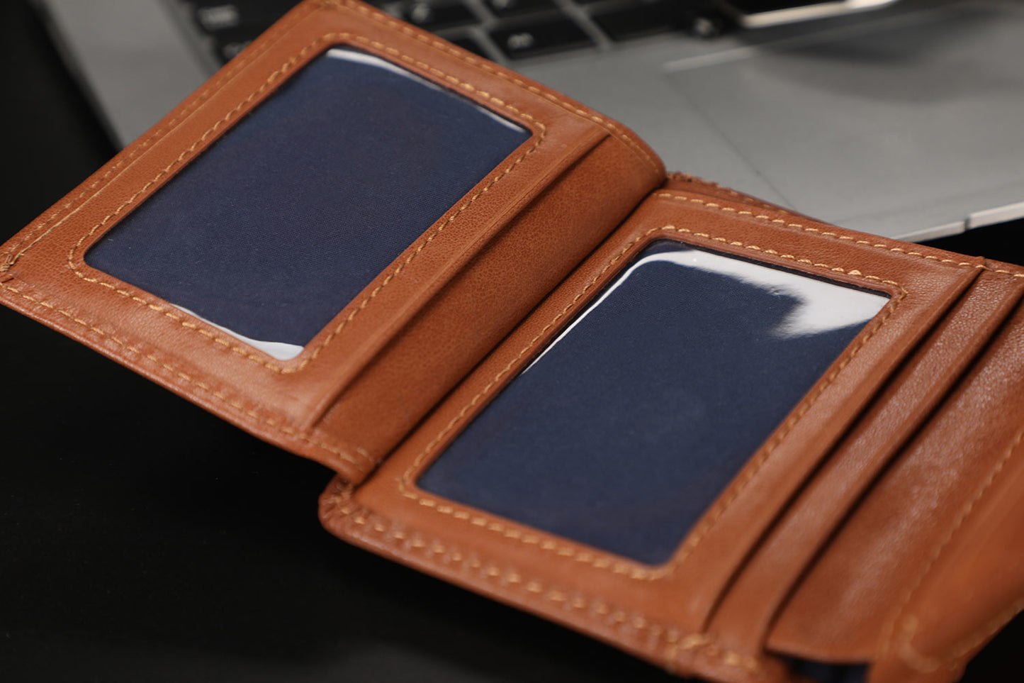 Zeba Premium Leather Trifold Wallet