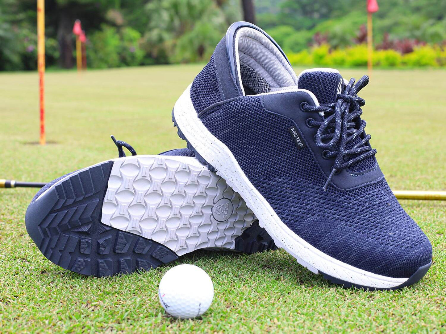 Men's Zeba Golf Shoes (Medium & Extra Wide, Sizes 7-16, Spikeless)