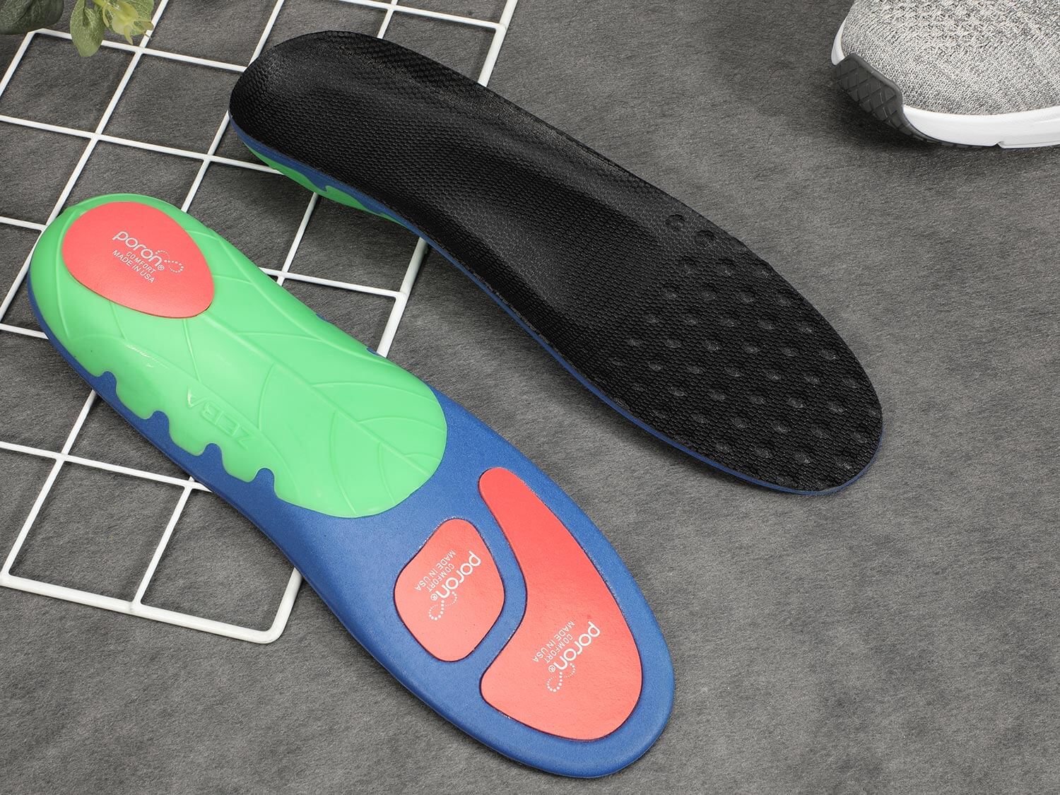 Flat Foot Customized Computerized Insole Men's Flat Foot Support Premium Insoles – Zeba Shoes