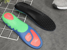 Load image into Gallery viewer, zeba flat foot insoles premium both sides