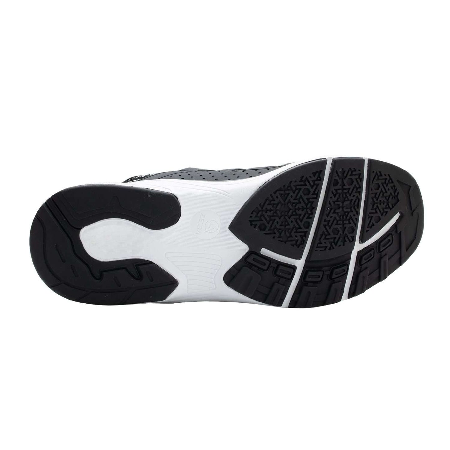 Ash White Zeba Shoe Product Image Bottom Soles