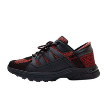 Load image into Gallery viewer, Obsidian Red Zeba Shoes Product Image Side