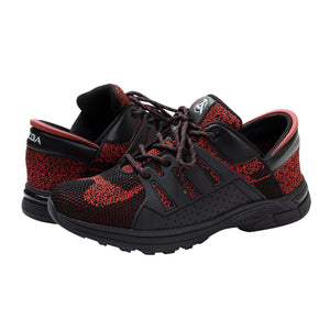 Obsidian Red Zeba Shoes Product Image Both Shoes