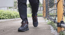 Load image into Gallery viewer, Cosmic Black Zeba Product Image Walking