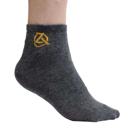 Men's Gray Zeba Mini Socks