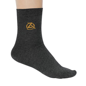 Zeba Crew Socks Product Image Gray