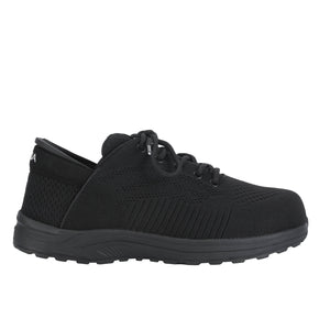 Husky Black Front Side Zeba Shoe Right