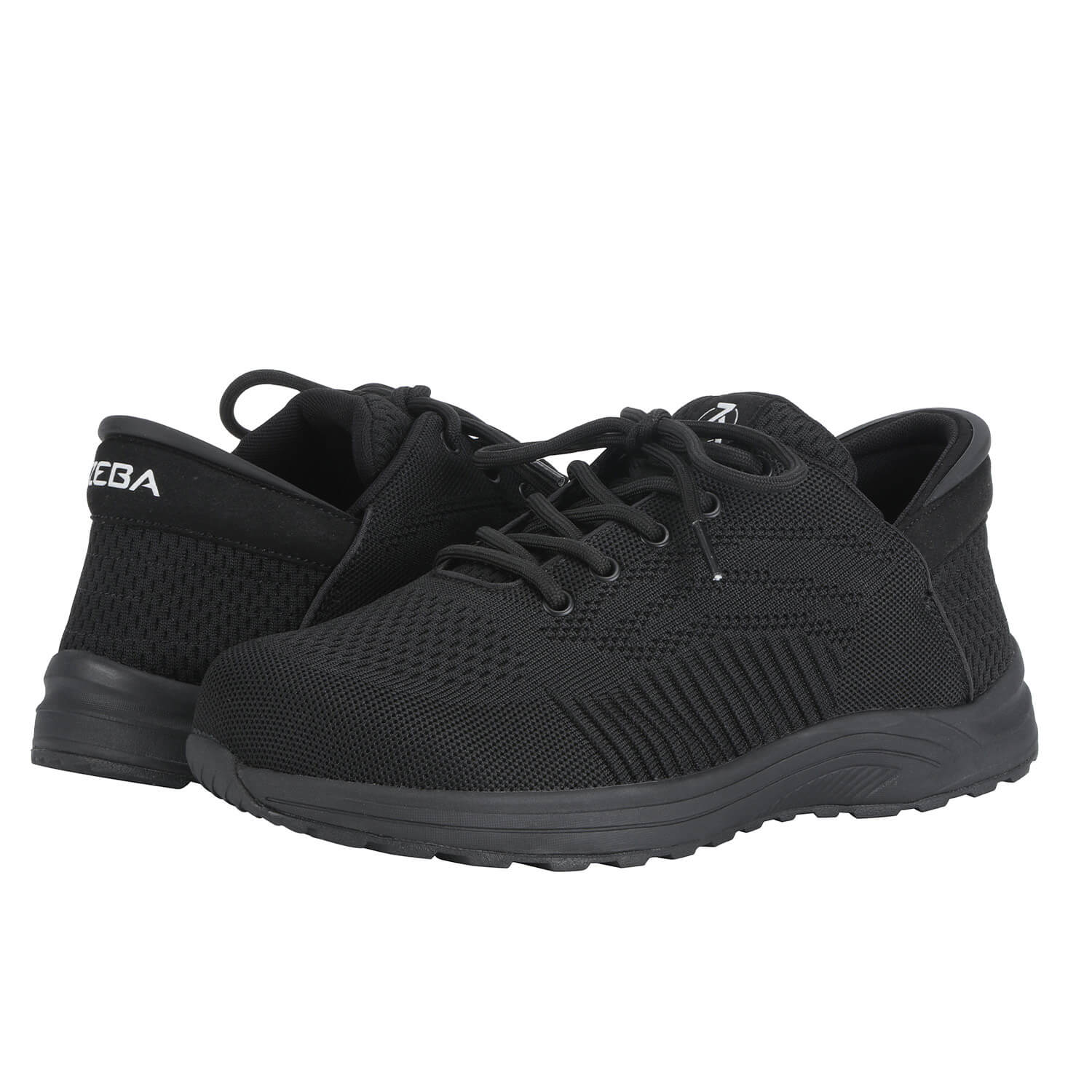Black Suede Mesh Accents Sneaker Trainers – THE-ECHELON